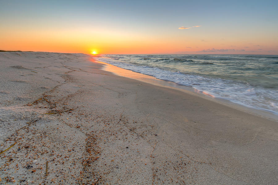 Simple Sunrise Photograph by Gary Oliver