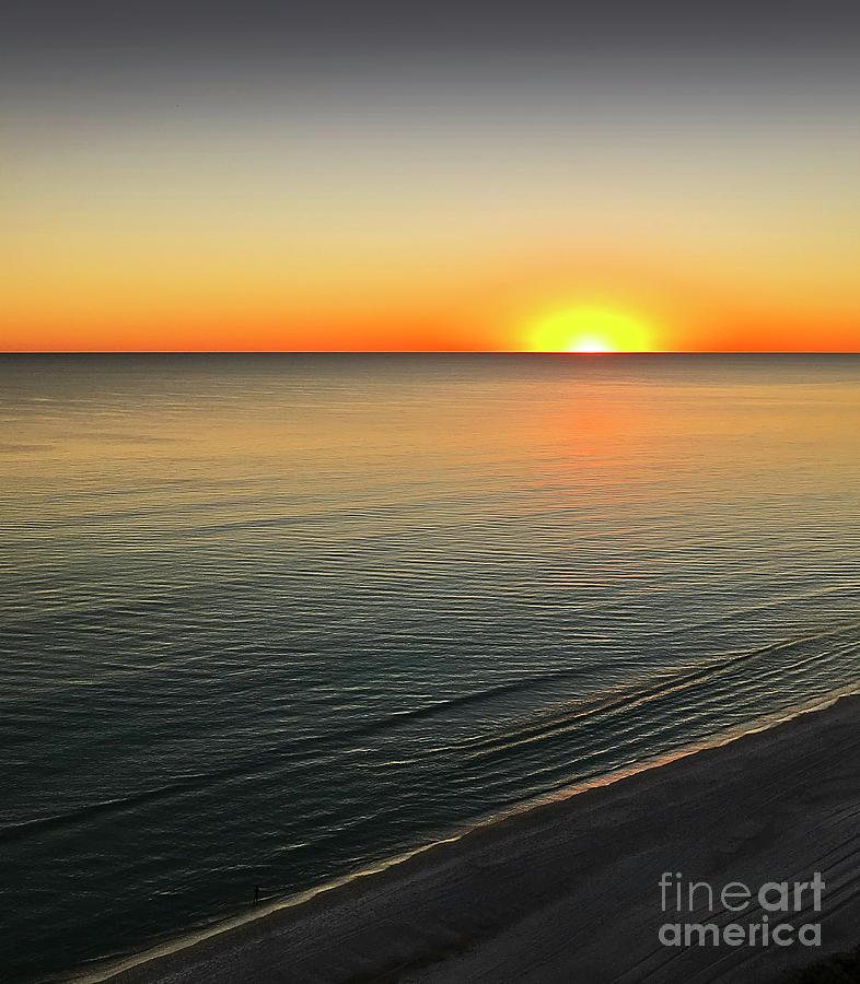 Simple Sunset Photograph by Walt Foegelle
