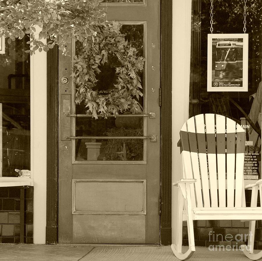 Rocking Chair Photograph - Simple Times by Debbi Granruth