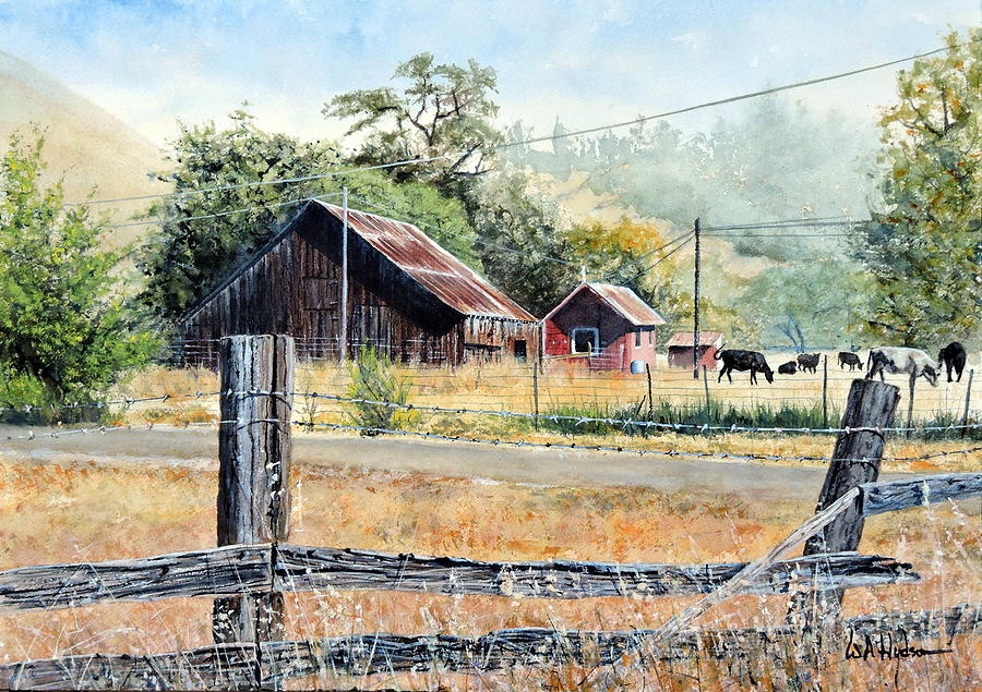 Simpler Times Painting by Bill Hudson