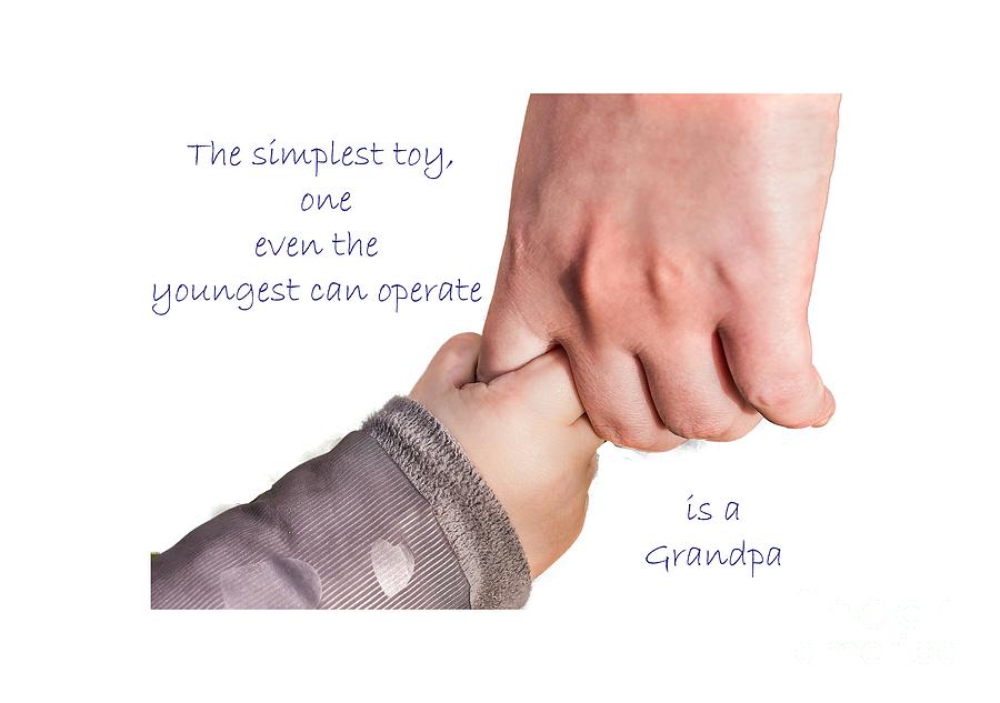 Simplest Toy Grandpa Photograph by Sandra Clark