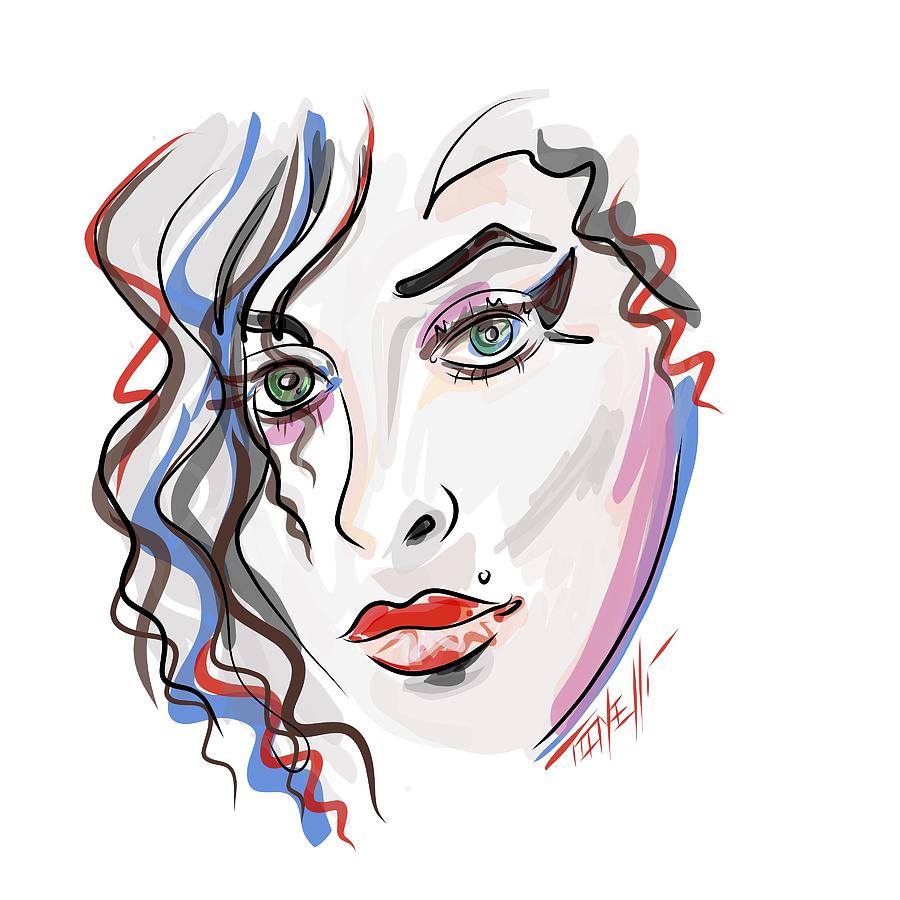 Amy Winehouse Simply Amy Digital Art