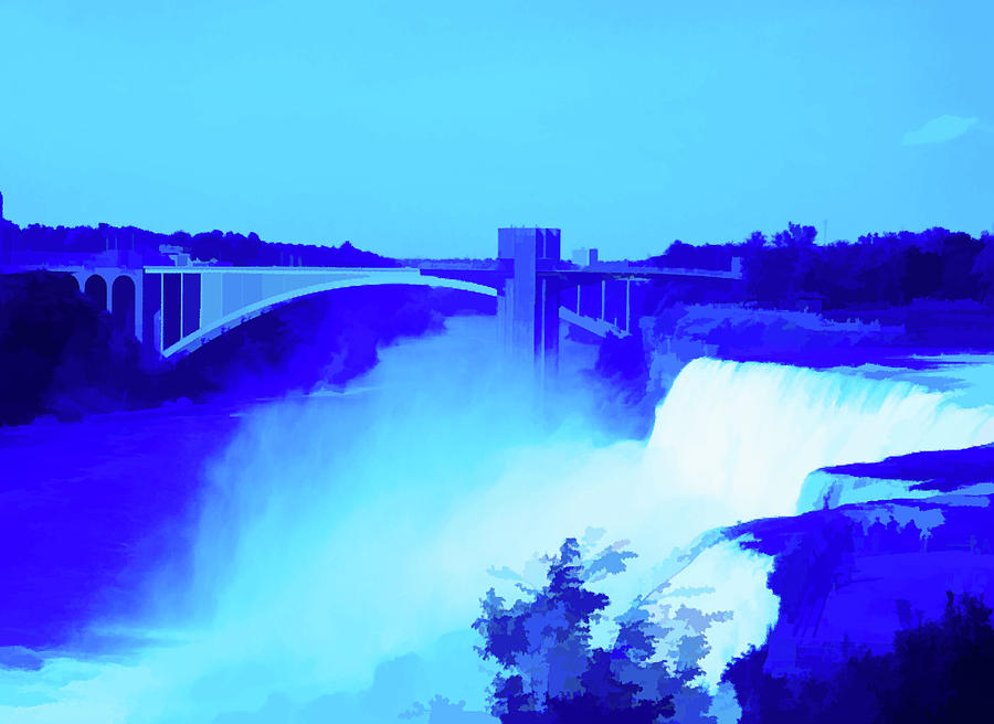 Simply Blue Niagara Falls 11 Photograph by Aimee L Maher ALM GALLERY