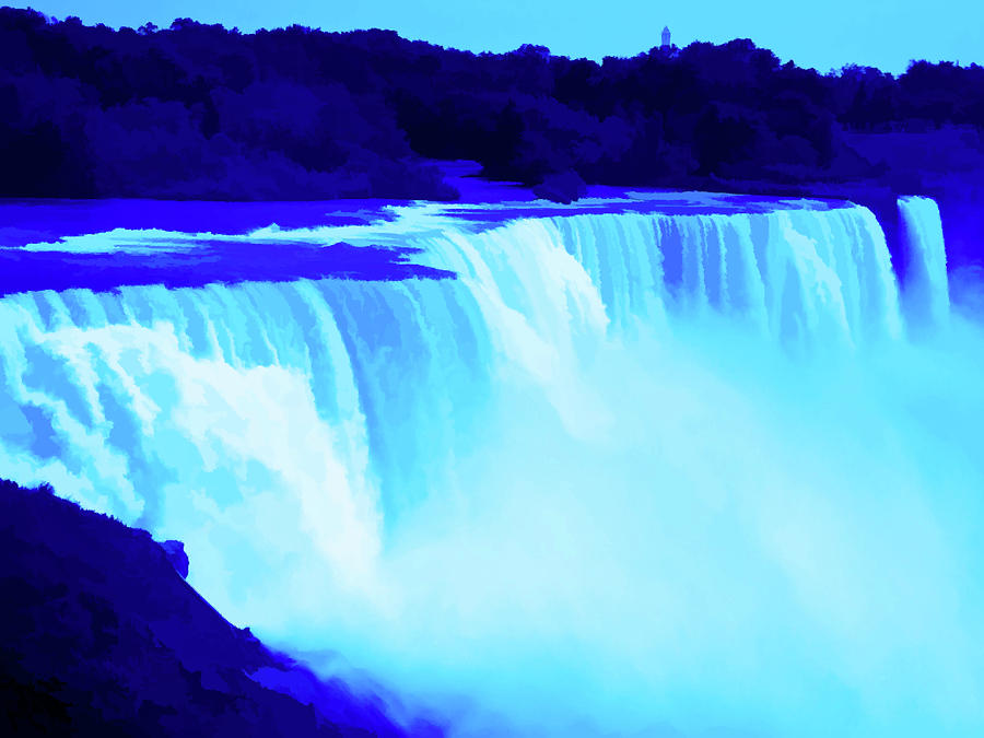 Simply Blue Niagara Falls 12 Photograph by Aimee L Maher ALM GALLERY