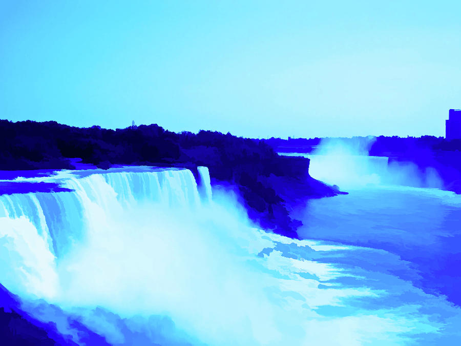 Simply Blue Niagara Falls 4 Photograph by Aimee L Maher ALM GALLERY
