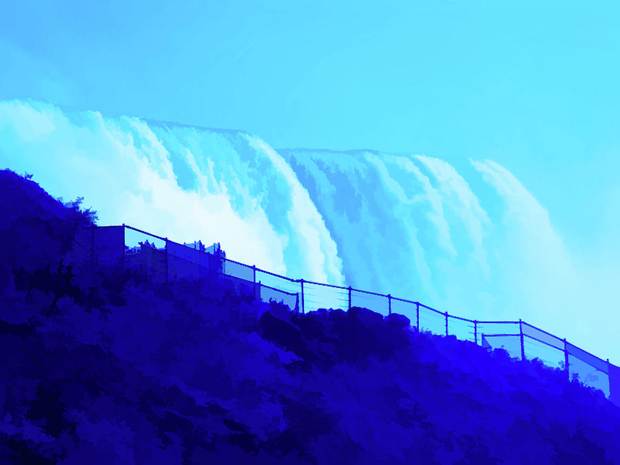 Simply Blue Niagara Falls 9 Photograph by Aimee L Maher ALM GALLERY