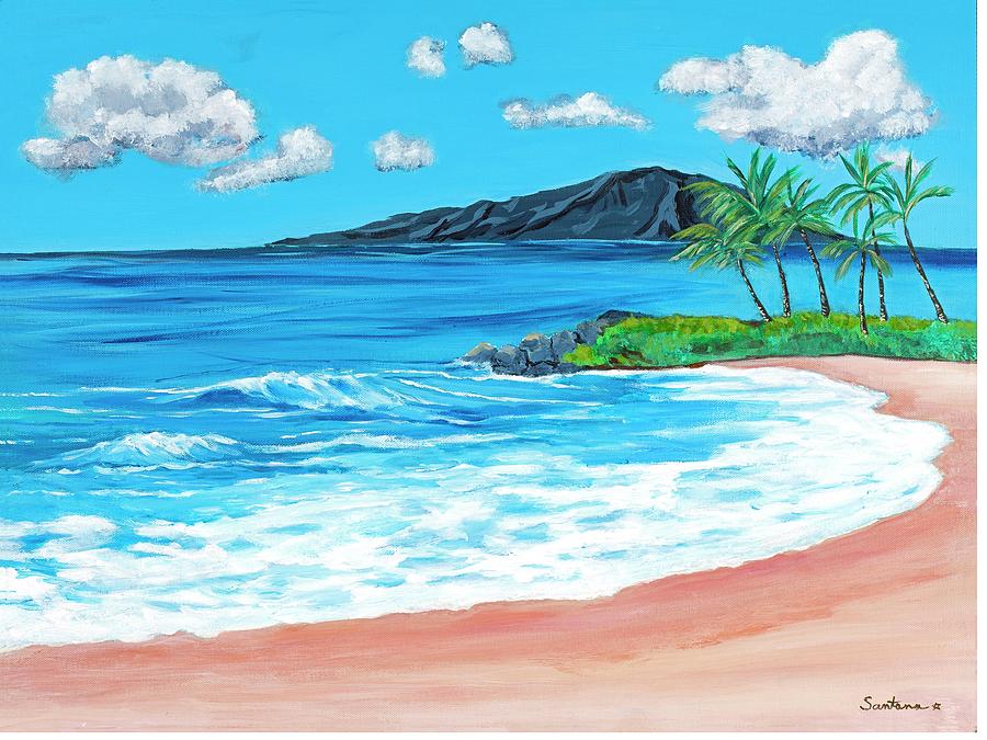  Simply Maui 18 x 24 Painting by Santana Star