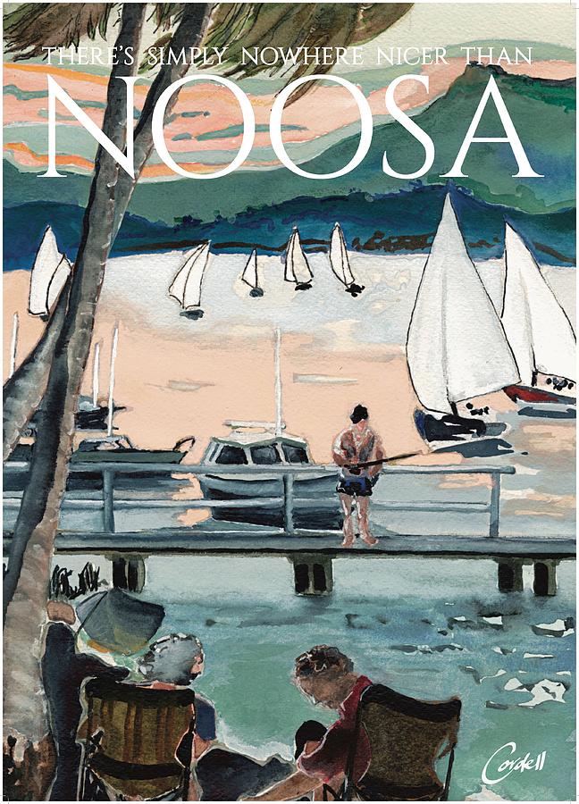 Simply Noosa 3 Painting by Joan Cordell
