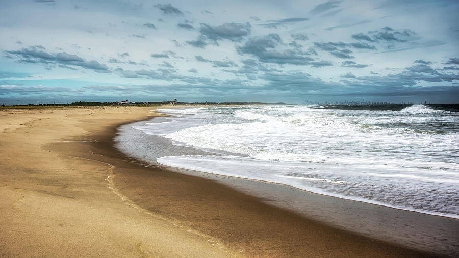 Simply Sand Sky And Surf Photograph by Gary Slawsky