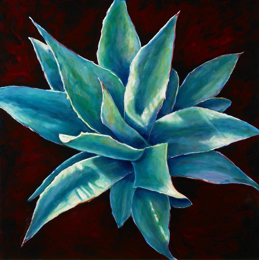Simply Succulent Painting by Shannon Grissom