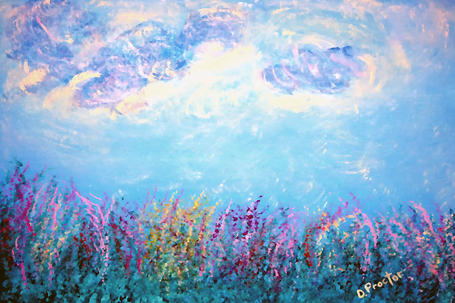 Simply Summer Painting by Donna Proctor