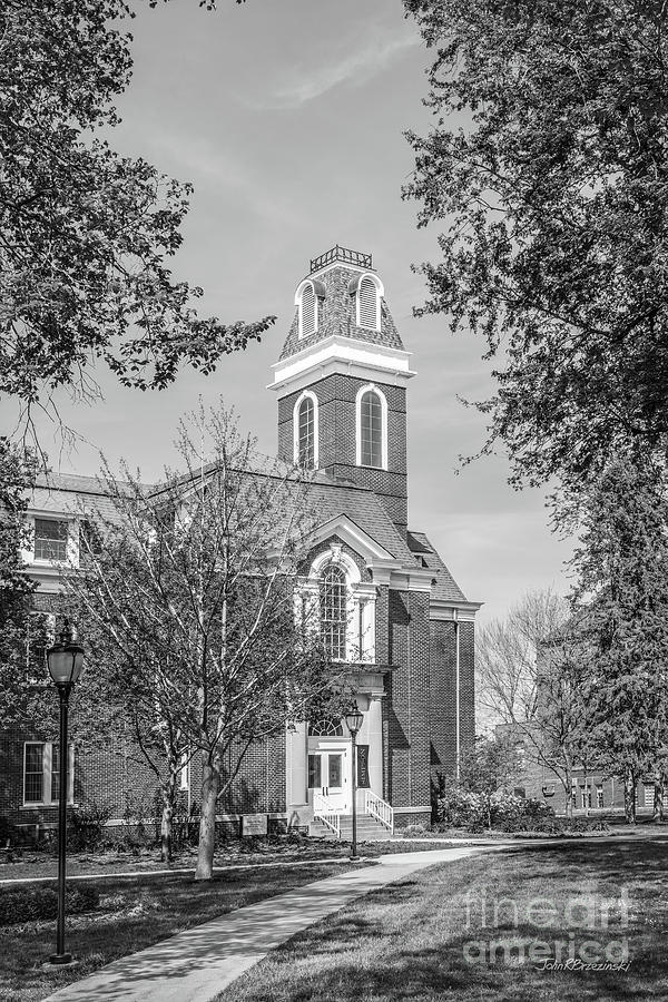 Simpson College College Hall Vertical Photograph by University Icons