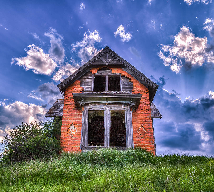 Summer Photograph - Sims House 16 by Chad Rowe