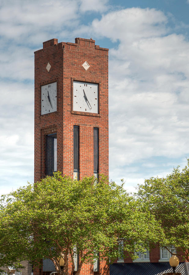 Simspsonville Clock Tower Photograph by Blaine Owens