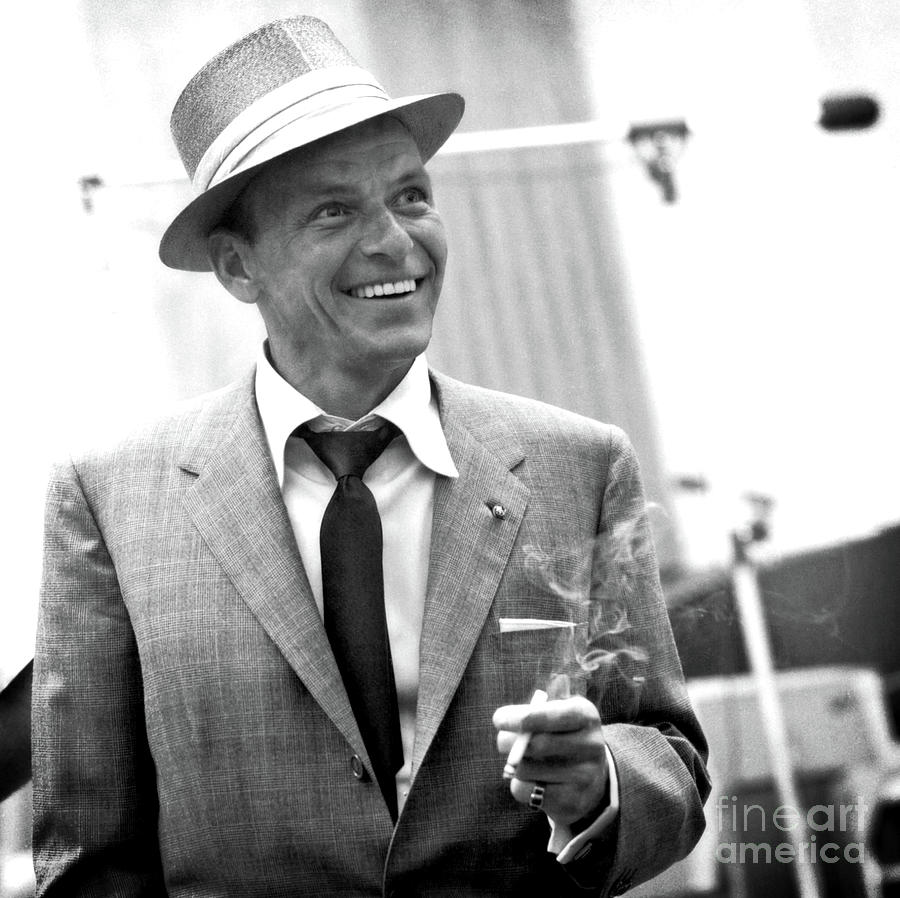 Sinatra in Rehearsals Photograph by Doc Braham