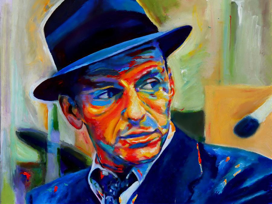 Sinatra Painting by Vel Verrept