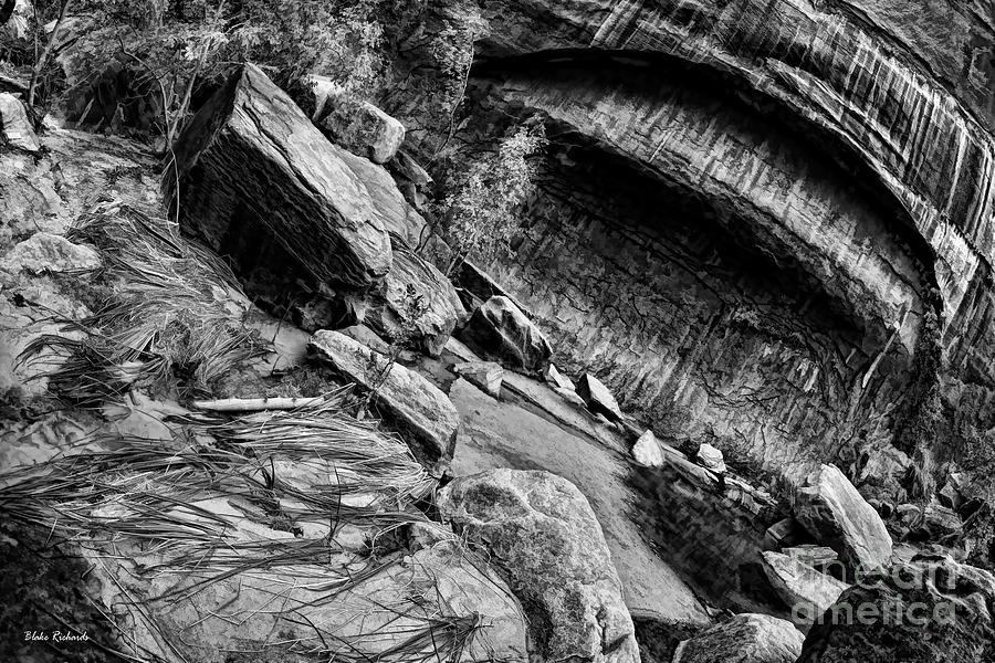 Sinawava Rocks Photograph by Blake Richards