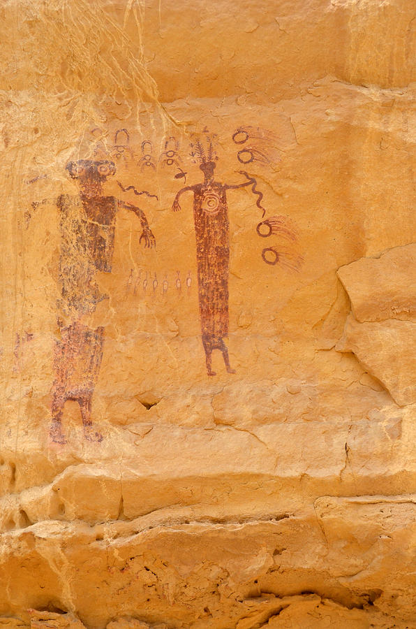 Sinbad Pictograph  Photograph by Tranquil Light Photography