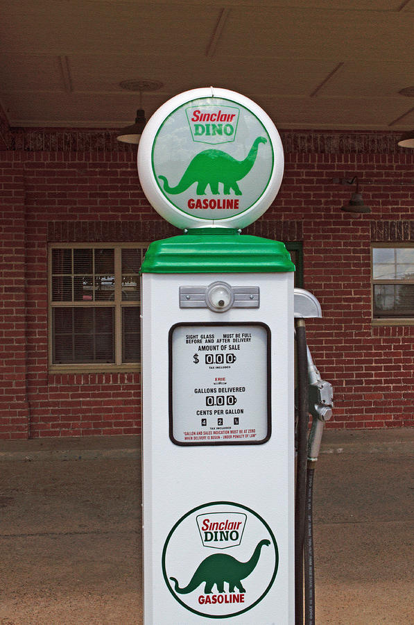 Sinclair Dino Gasoline Pump Photograph by Tikvahs Hope