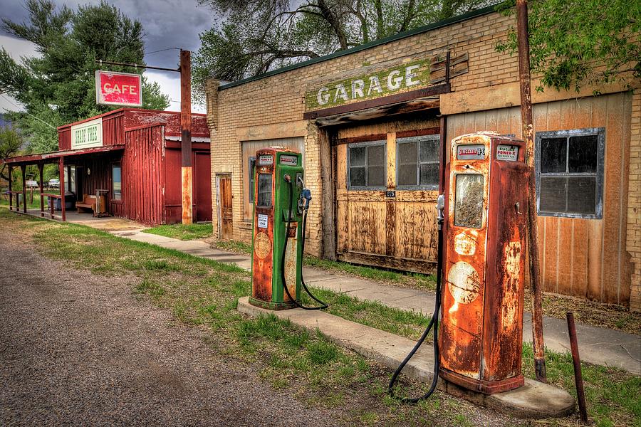 Sinclair Garage Photograph by Ryan Smith
