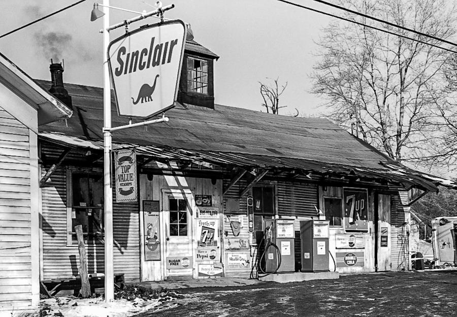 Sinclair Gas Station Photograph by Ronald Steiner