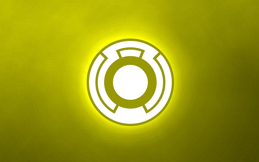 Device Digital Art - Sinestro Corps by Super Lovely