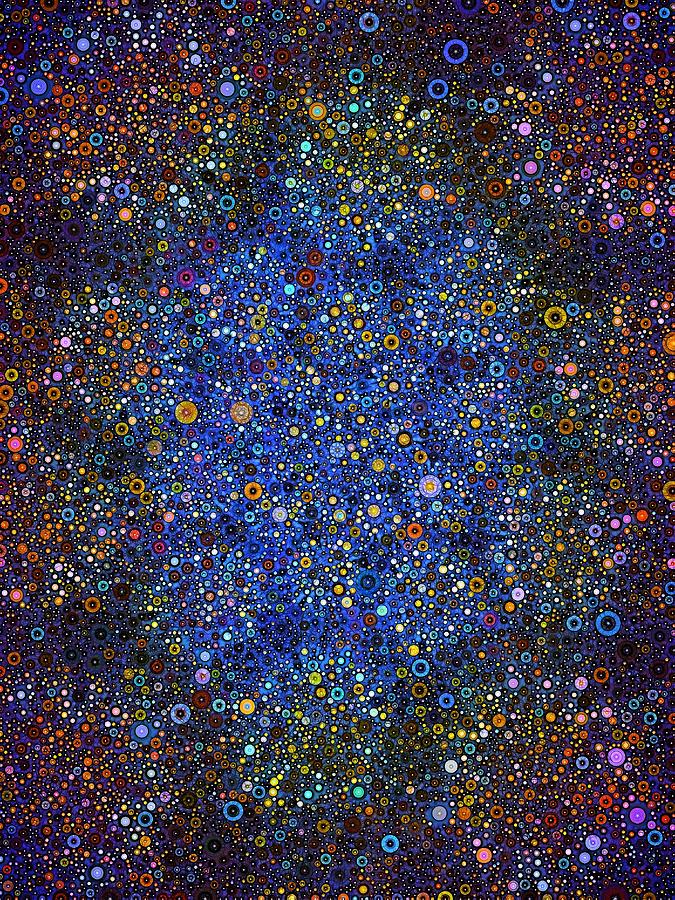 Abstract Digital Art - Sing A Rainbow by Nick Heap