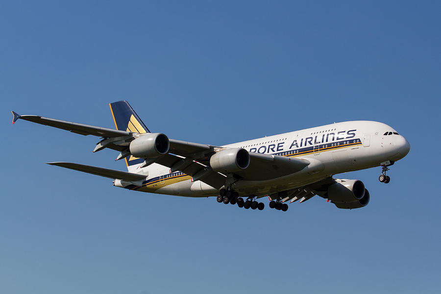 Singapore Airlines Airbus A380 Photograph