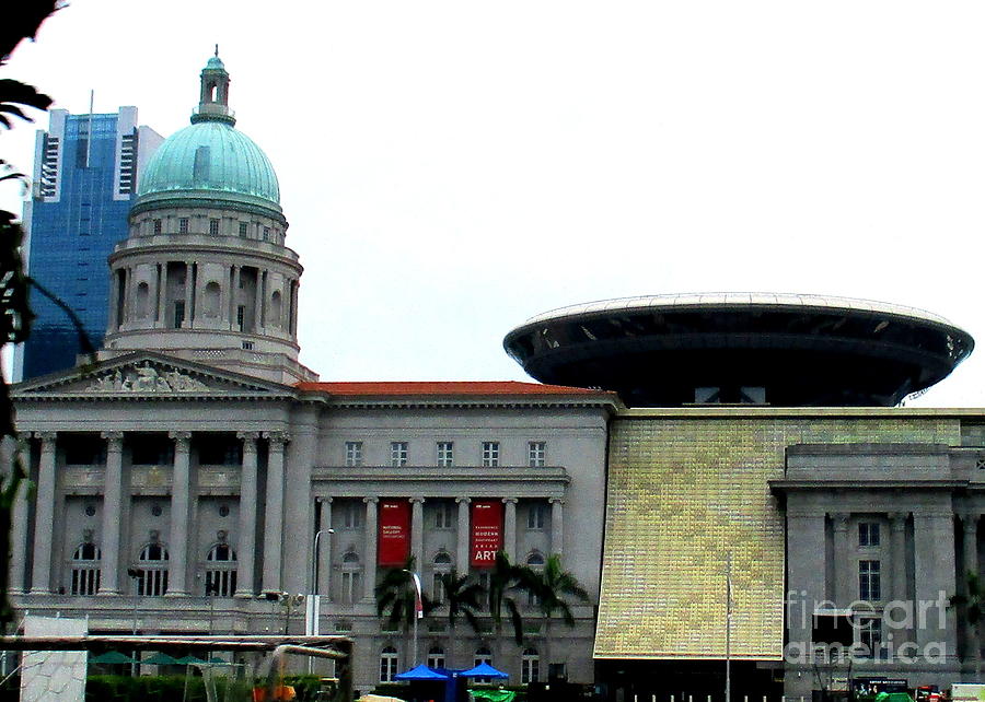 Singapore Art Museum Photograph by Randall Weidner