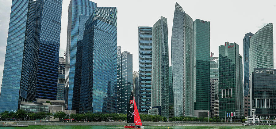 Singapore Harbour Photograph by Jocelyn Kahawai