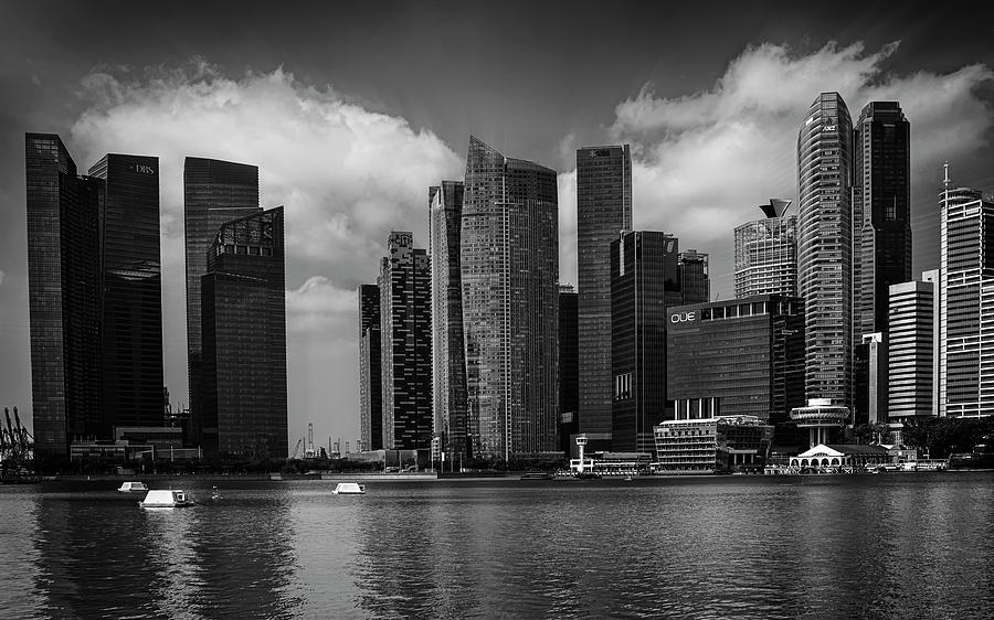 Singapore Skyline Photograph by Joseph Hollingsworth