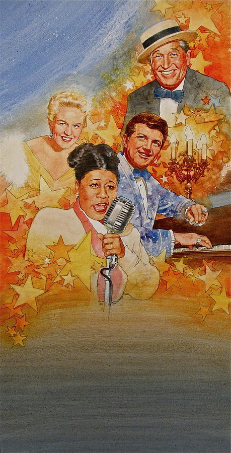 Singers Painting by Cliff Spohn