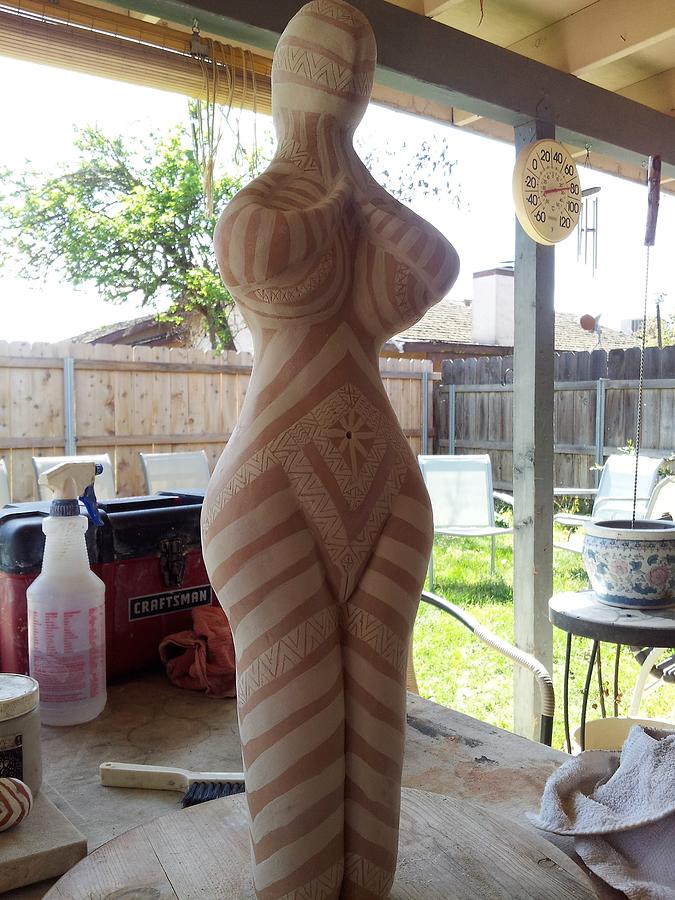 Singing Shaman Greenware by Kristen R Kennedy Singing Shaman Greenware by Kristen R Kennedy