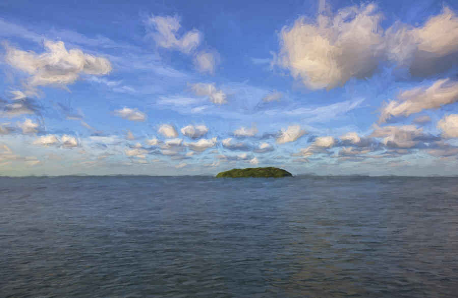 Nature Digital Art - Single Island II by Jon Glaser