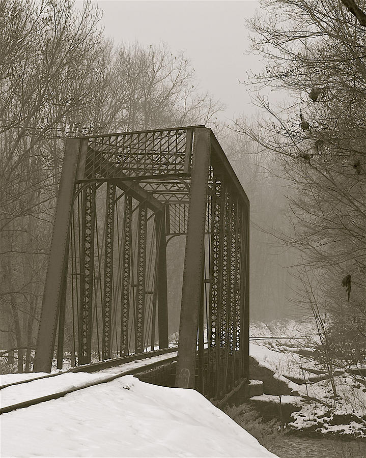 Single Rail Bridge Photograph by Douglas Perry - Fine Art America