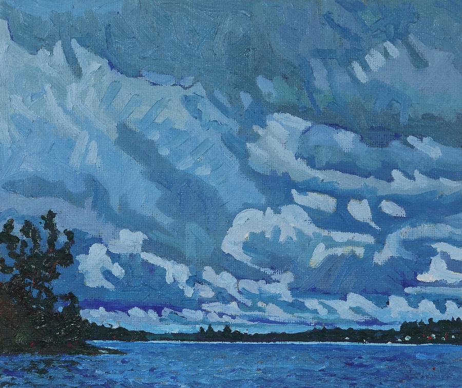Spring Painting - Singleton Cold Front Showers by Phil Chadwick