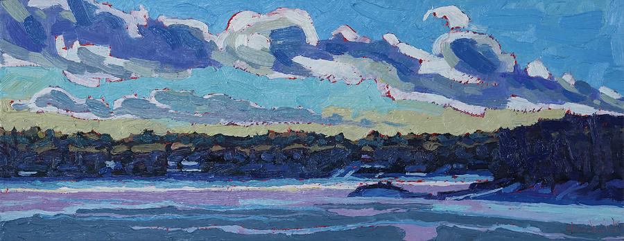 Singleton Solstice Stratocumulus Painting by Phil Chadwick
