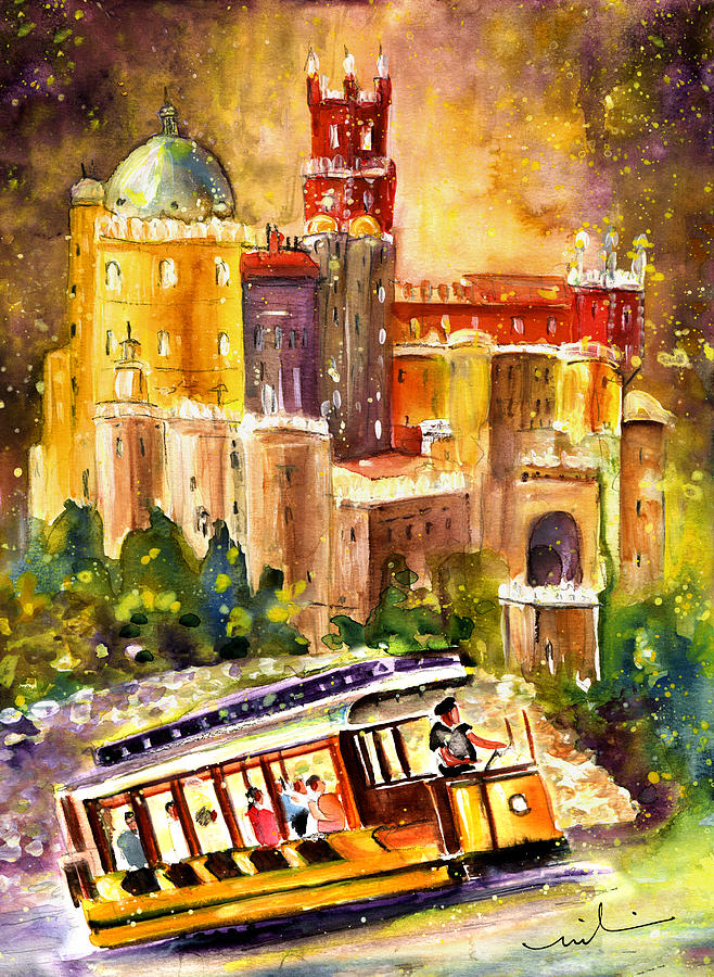 Sintra Authentic Painting by Miki De Goodaboom