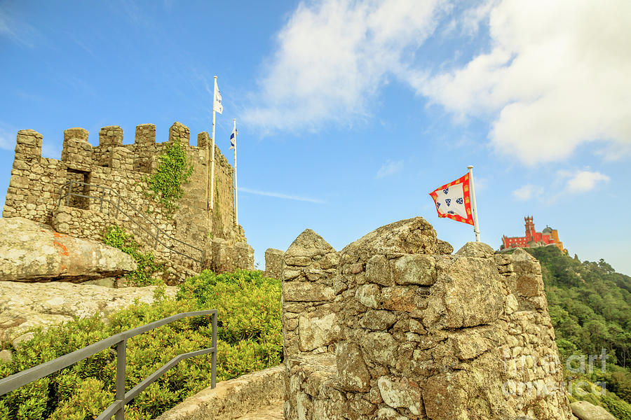 Sintra Castles landmark Photograph by Benny Marty