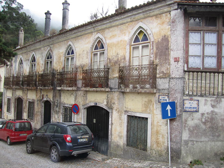 Sintra Vintage Building Portugal Photograph by John Shiron