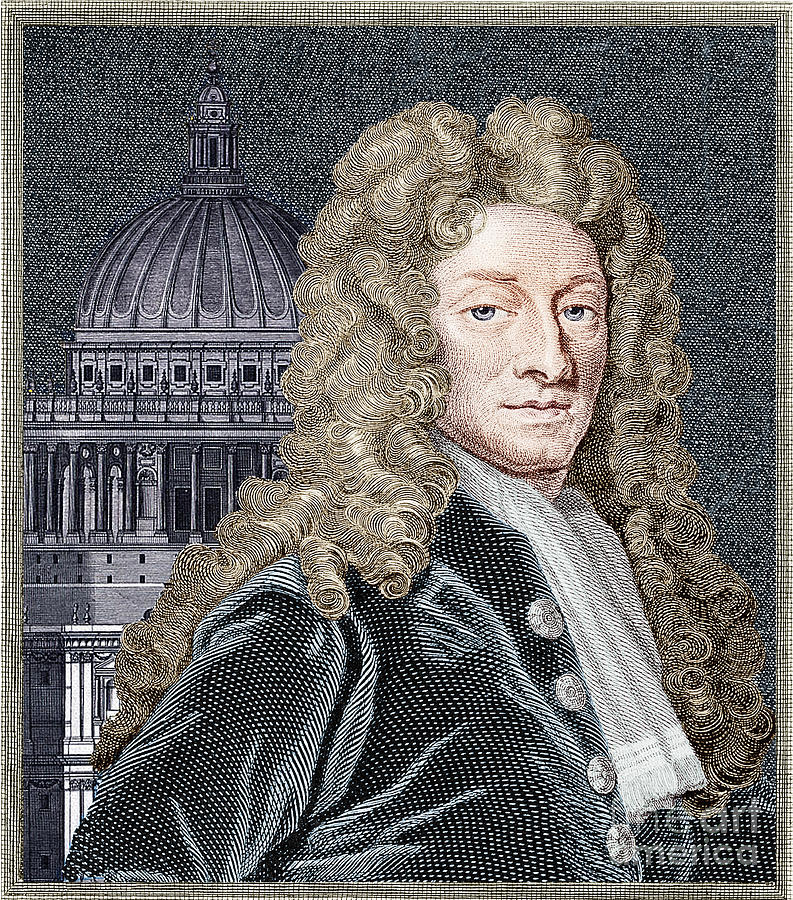 Sir Christopher Wren, Architect Photograph by Science Source