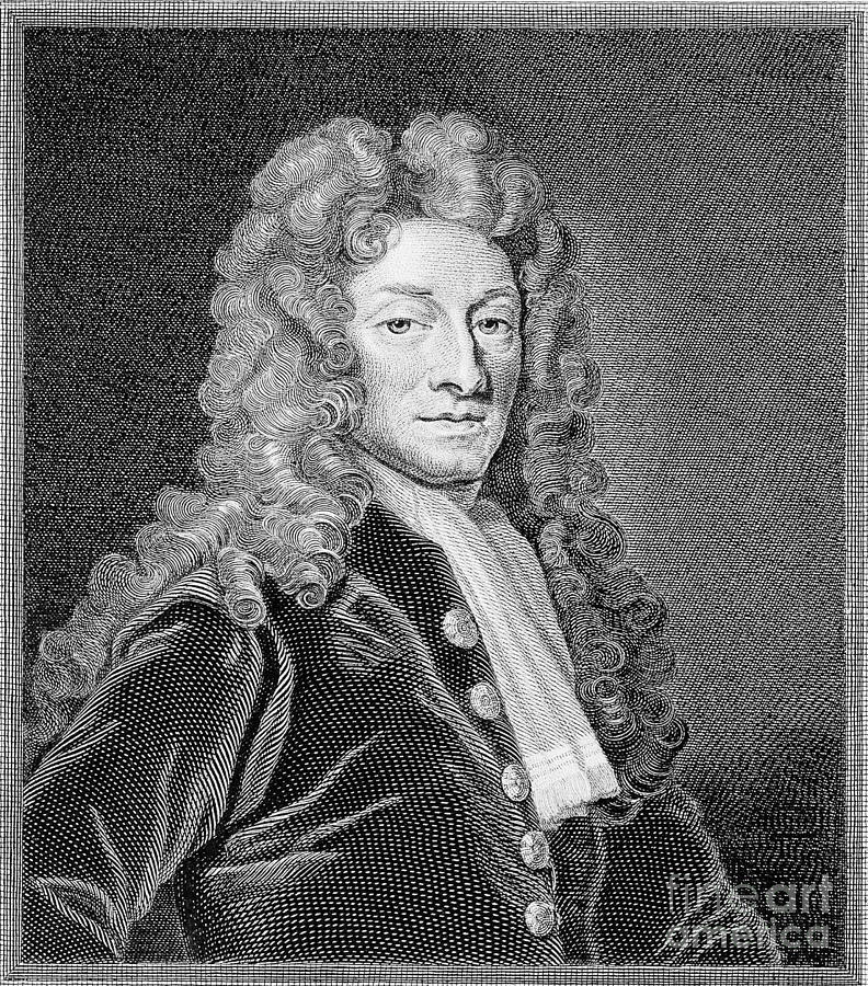 Sir Christopher Wren, Architect Photograph by Wellcome Images