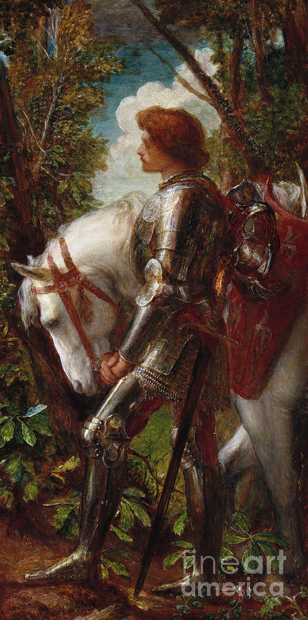 Sir Galahad Painting by George Frederick Watts
