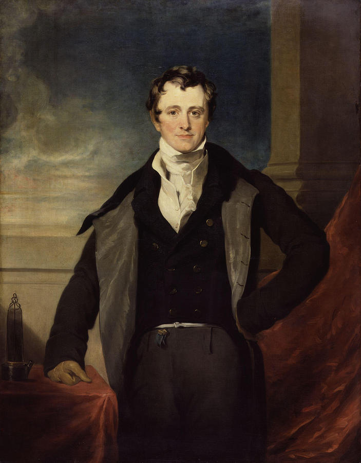 Sir Humphry Davy Painting by Thomas Lawrence