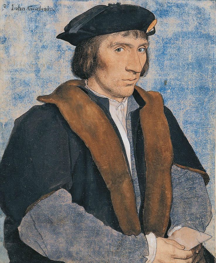 Sir John Godsalve Drawing by Hans Holbein the Younger