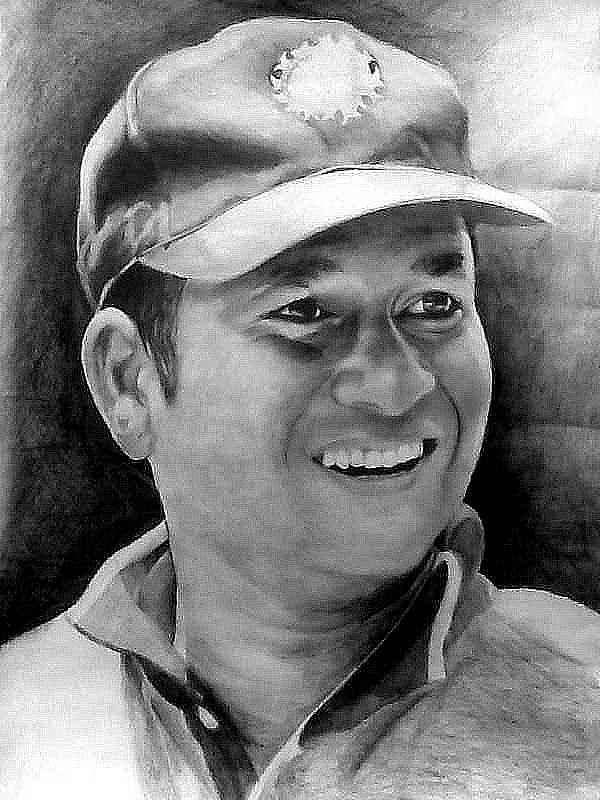 MEHUL GUNDESHA on Instagram: “A PORTRAIT SKETCH OF OUR FAMOUS INDIAN  CRICKETER MR. SACHIN TENDULKAR. @sachintendulkar, @arjuntendulkar24  ,@saratendulkar…”
