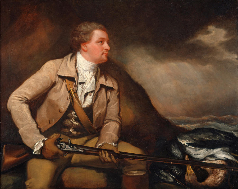 Sir William Elford Bart. Painting by James Northcote