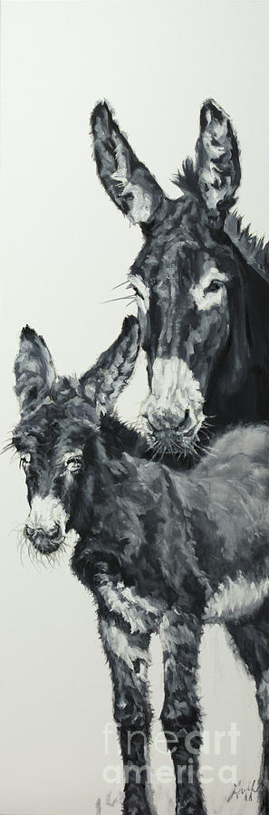 Animal Painting - Sire by Patricia A Griffin