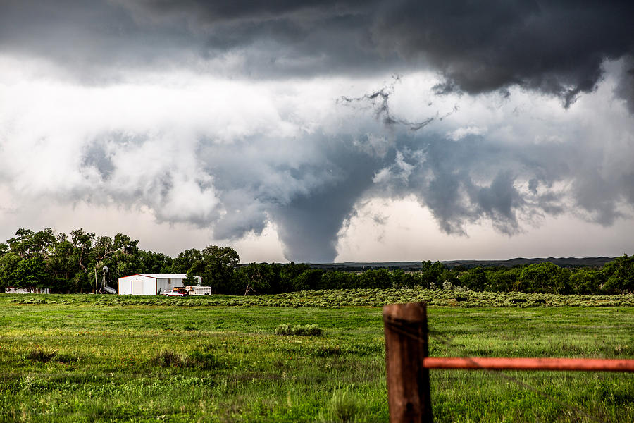 Siren - Large Tornado In Texas Panhandle Photograph
