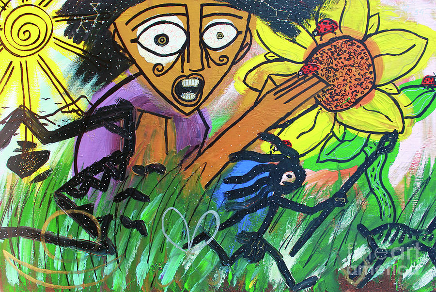 Sirius Daze Painting by Odalo Wasikhongo